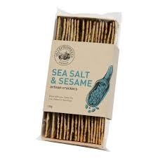 Valley Produce Co Sea Salt & Sesame Artisan Crackers 130g