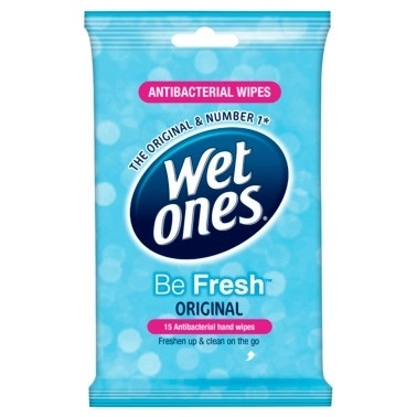 Wet Ones Be Fresh Original 15 Pack