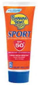 Banana Boat Sunscreen Sport Spf 50+ Tube 100g