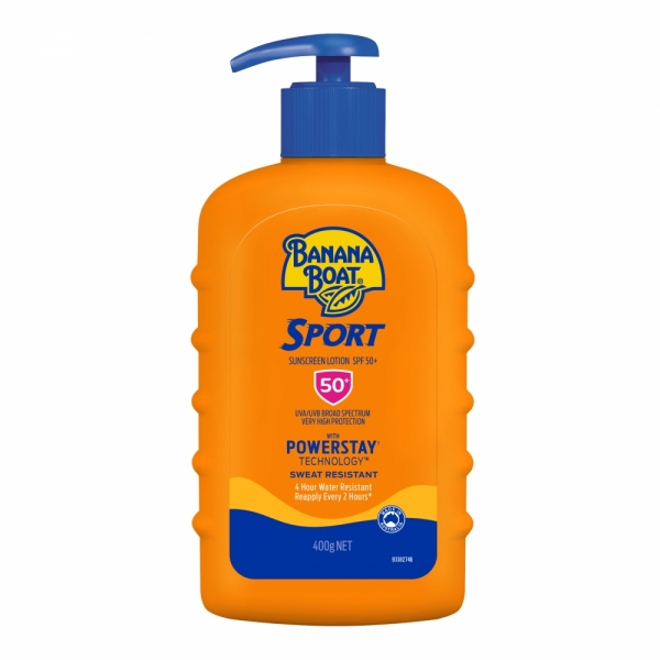 Banana Boat Sunscreen Sport SPF 50+ 400g