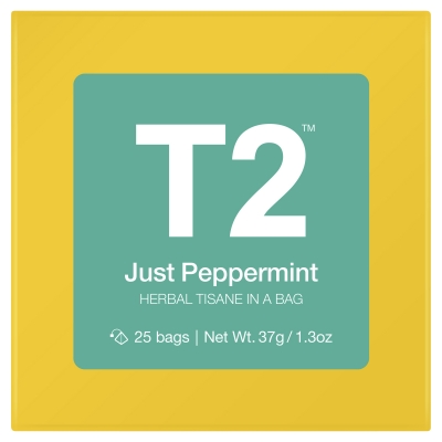 T2 Tea Bags Just Peppermint 25 Pack 50g