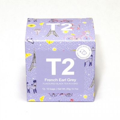 T2 French Earl Grey Teabags 10 pack