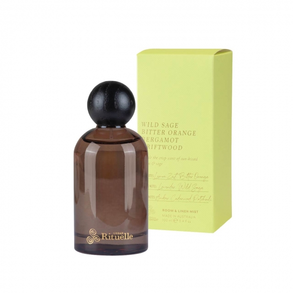 Apotheca Room & Linen Mist Wild Sage, Bitter Orange, Bergamot 100ml