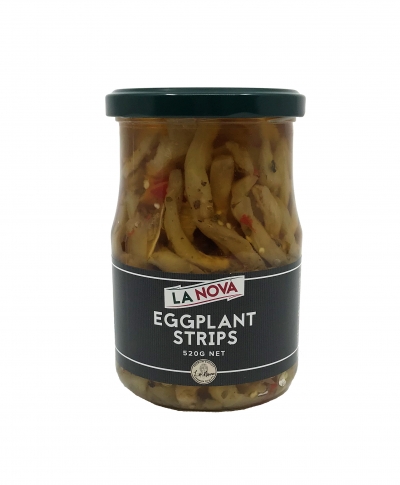 La Nova Eggplant Strips 520g