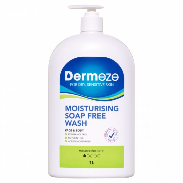 Dermeze Body Wash Soap Free 1lt