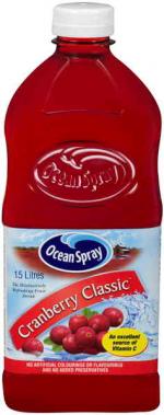 Ocean Spray Cranberry Classic 1.5lt