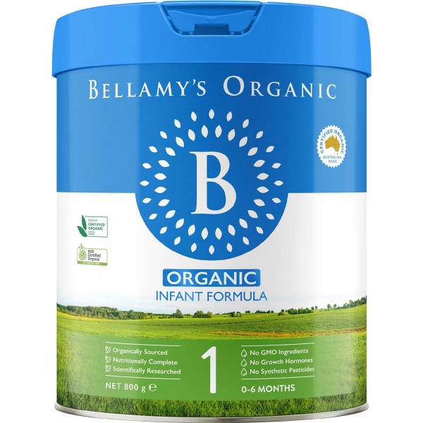 Bellamy's Organic Formula Stage 1 800g