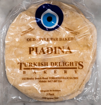 Turkish Delights Bakery Piadina Bread 3 Pack