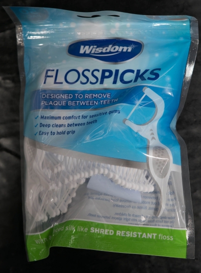 Wisdom Dental Floss Picks 50 Pack