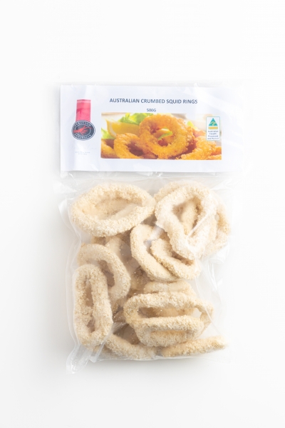 Ferguson Australian Crumbed Squid Rings 500g