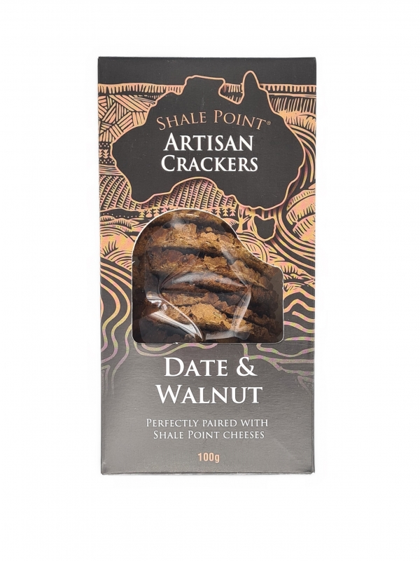 Shale Point Artisan Crackers Date & Walnut 100g