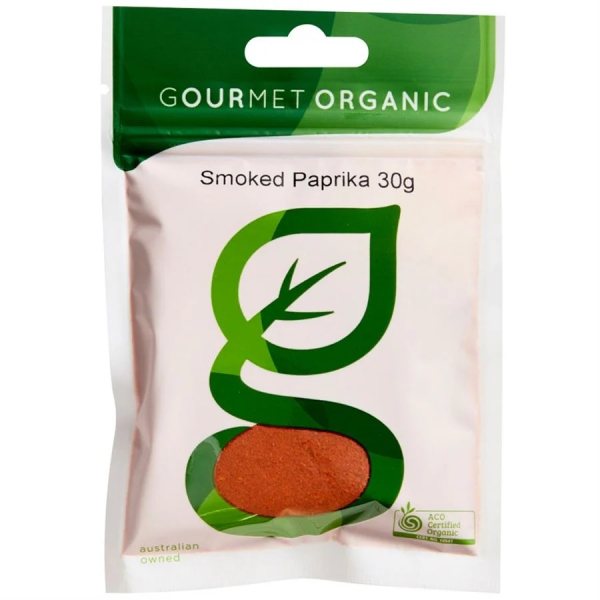 Gourmet Organic Herbs Smoked Paprika 30g