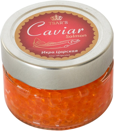 Tsar's Salmon Caviar Imported 140g