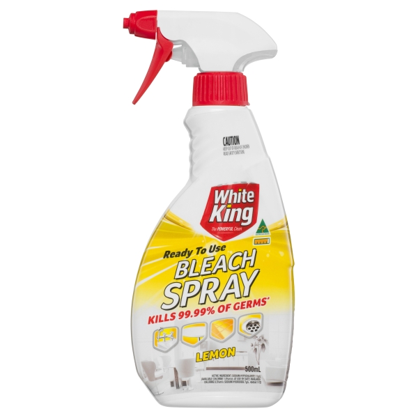 White King Bleach Spray Lemon 500ml
