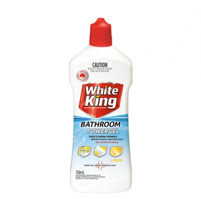 White King Bathroom Power Gel Lemon 750ml
