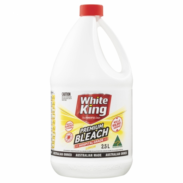 White King Bleach Lemon 2.5lt
