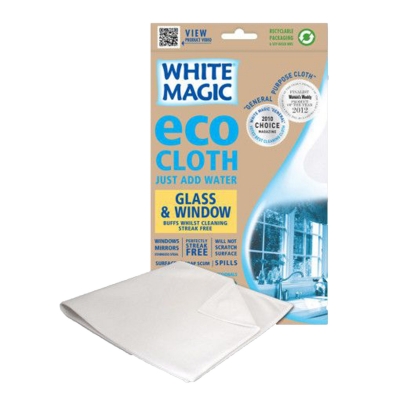 White Magic Glass & Window Cloth