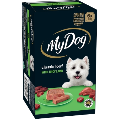 My Dog Lamb Loaf 6 x 100g