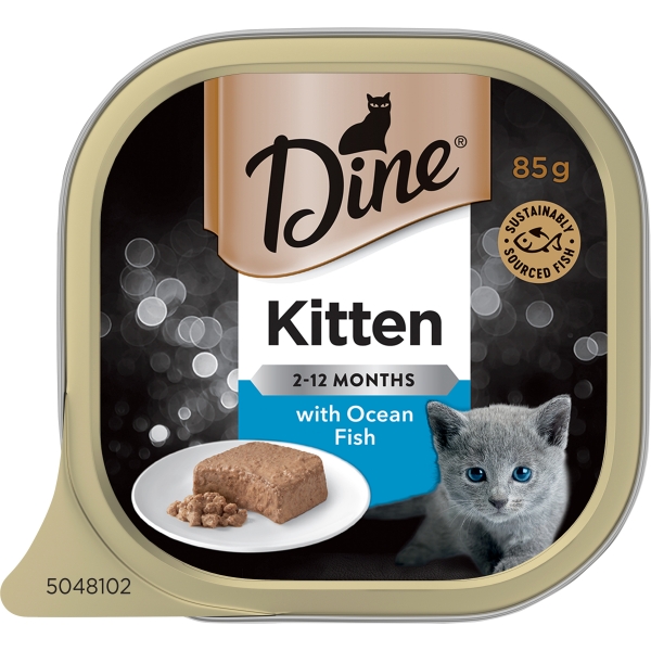 Dine Kitten With Ocean Fish 85g