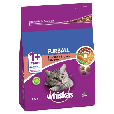Whiskas Dry Cat Food Sardine & Prawn 800g