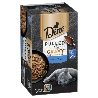 Dine Pulled Menu Gravy With Tuna 7 x 85g
