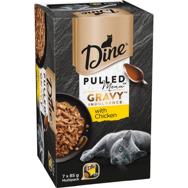 Dine Pulled Menu Gravy Indulgence With Chicken 7 x 85g