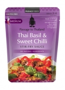 Passage To Asia Stir Fry Sauce Thai Basil & Sweet Chilli Chicken 200g