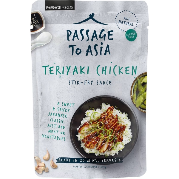 Passage To Asia Teriyaki Chicken Stir-Fry Sauce 200g