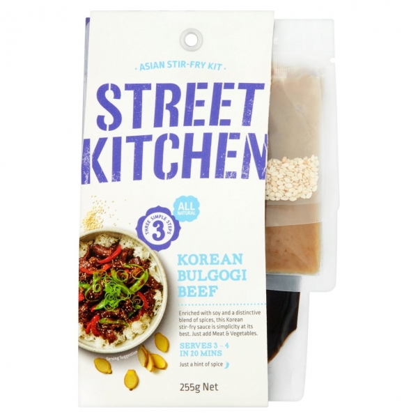 Street Kitchen Stir Fry Kit Korean Beef Bulgogi 255g
