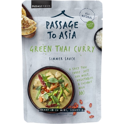 Passage To India Simmer Sauce Thai Green Curry 200g