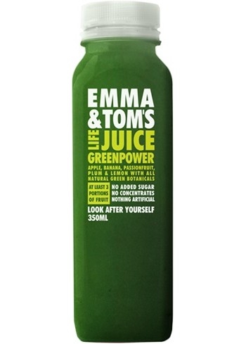 Emma & Tom's Green Power Juice 350ml