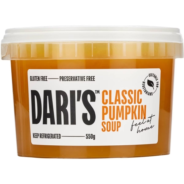 Dari's Soup Classic Pumpkin 550g