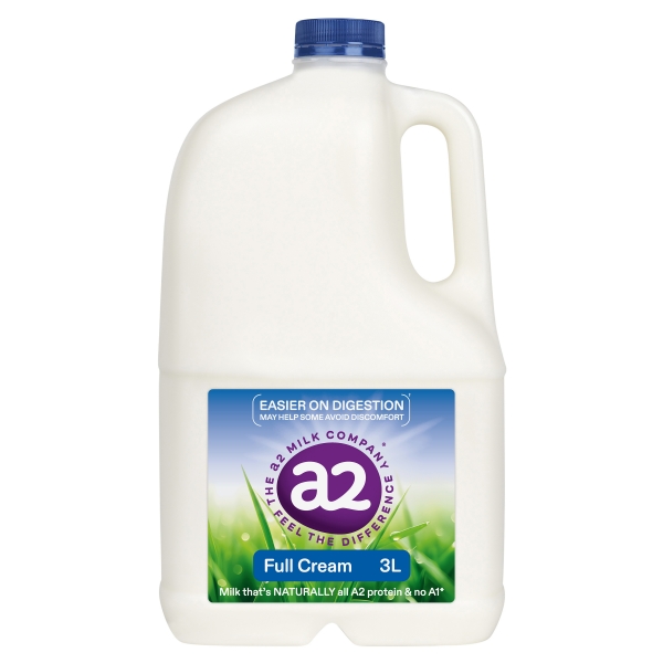 A2 Full Cream Milk 3lt
