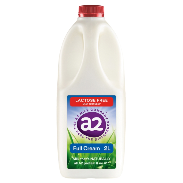 A2 Milk Full Cream Lactose Free 2lt