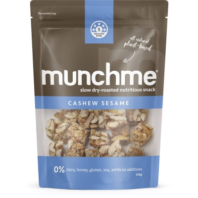 Munch Me Snack Cashew Sesame 120g