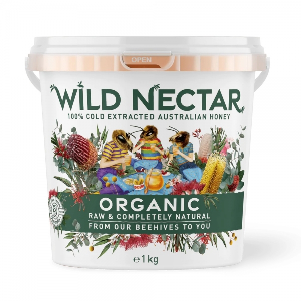 Wild Nectar Organic Australian Honey 1kg