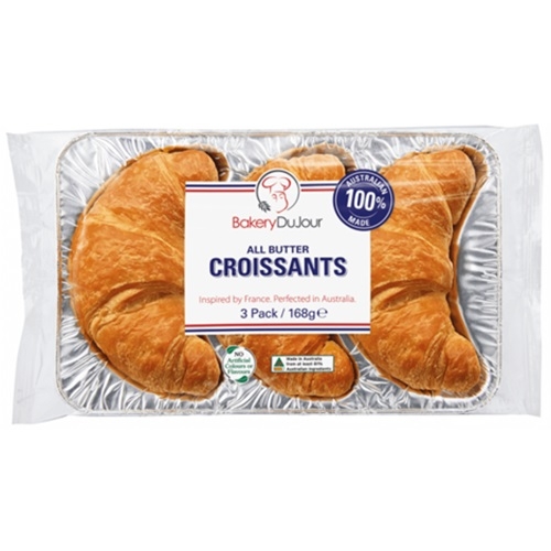 Bakery Du Juor Baked Croissants 3 Pack