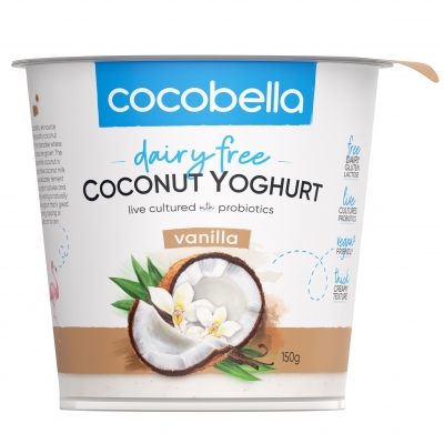 Cocobella Coconut Yoghurt Vanilla 150g