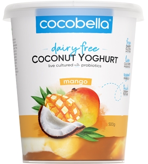 Cocobella Coconut Yoghurt Mango 500g