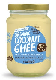NiuLife Organic Coconut Ghee Vegan Butter 350ml