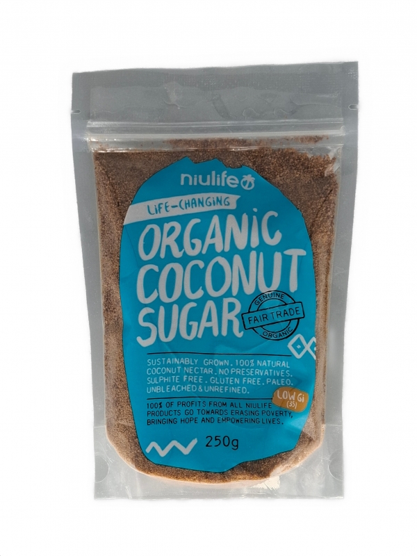 Niulife Organic Coconut Sugar 250g