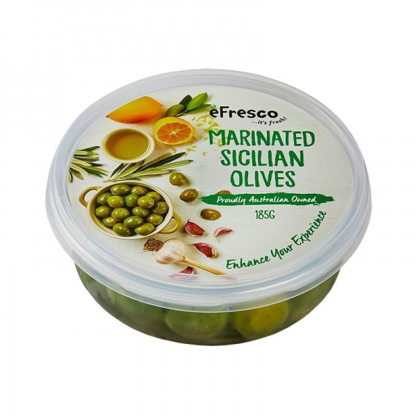 E-Fresco Marinated Sicilian Olives 185g