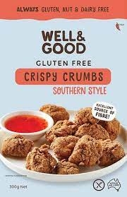 Well & Good Gluten Free Crispy Crumbs Southern Style 300gms