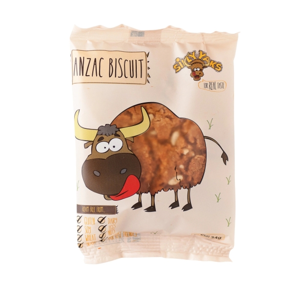 Silly Yaks Gluten Free ANZAC Biscuit 34g