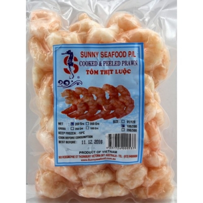 Sunny Seafood Cooked & Peeled Shrimp 200g