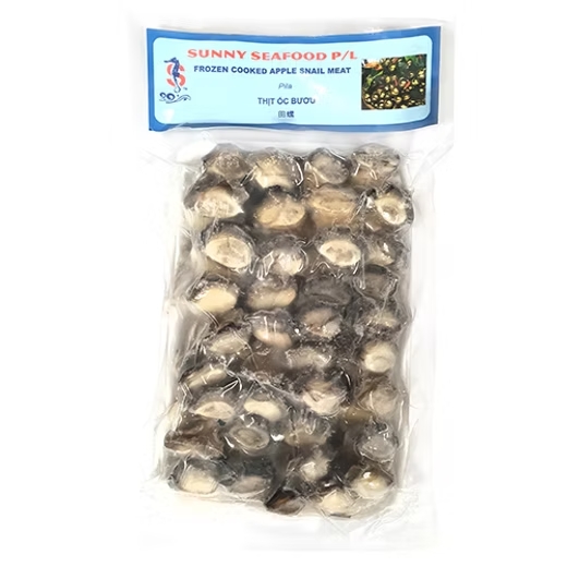 Sunny Seafood Frozen Cooked Apple Snail Meat 250g