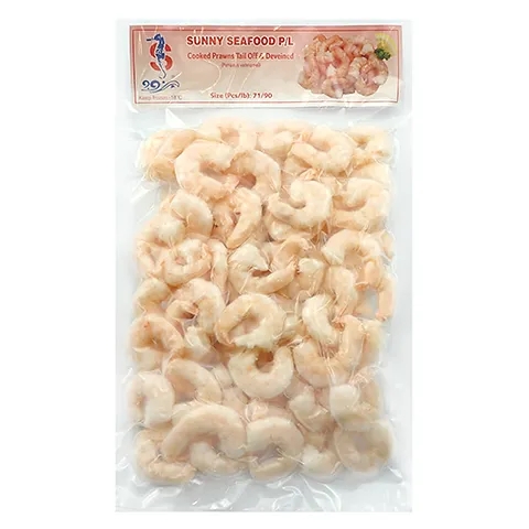 Sunny Seafood 71/90 Cooked & Peeled Prawns 400g