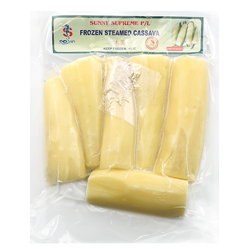 Sunny Supreme Frozen Steamed Cassava 1kg