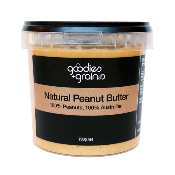 Goodies & Grains Natural Peanut Butter 700g