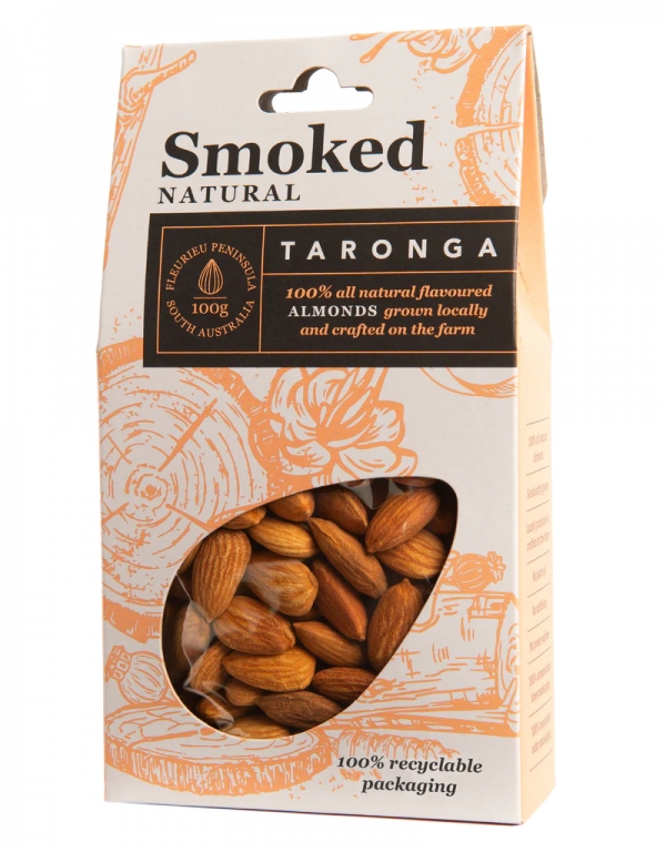 Taronga Almonds Natural Smoked 100g